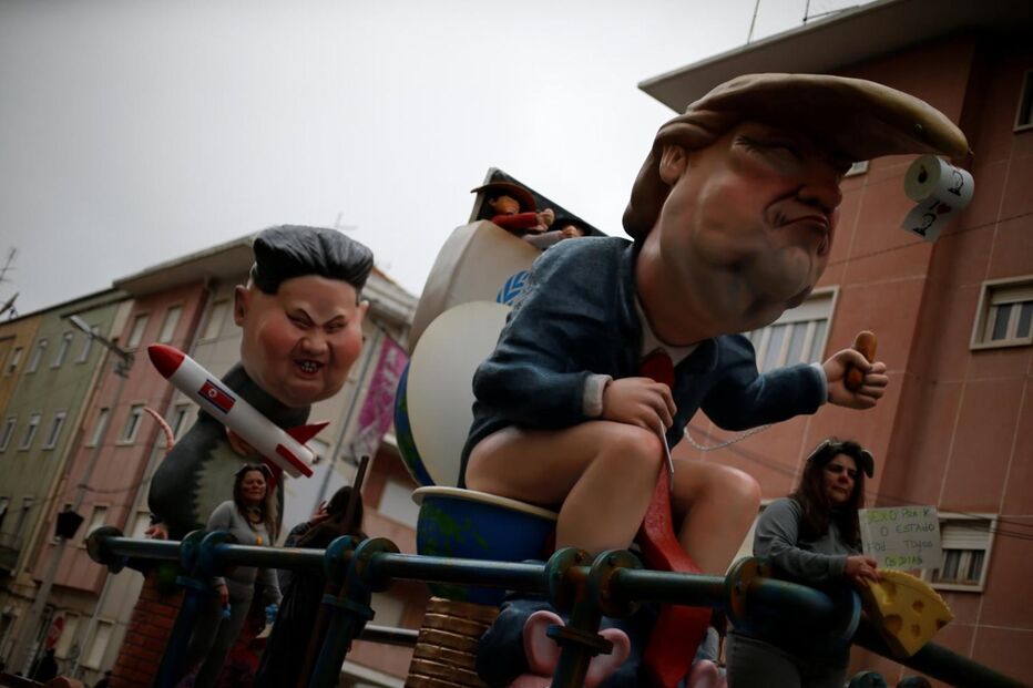 Figuras internacionais satirizadas no Carnaval de Torres Vedras