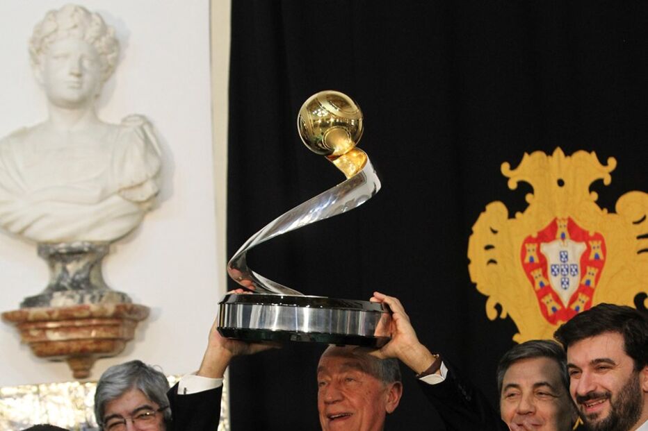 futsal, Ricardinho, Marcelo Rebelo de Sousa, presidente da república, europeu
