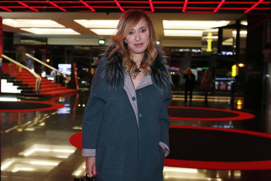 Judite Sousa já com o novo visual, no Casino Estoril 