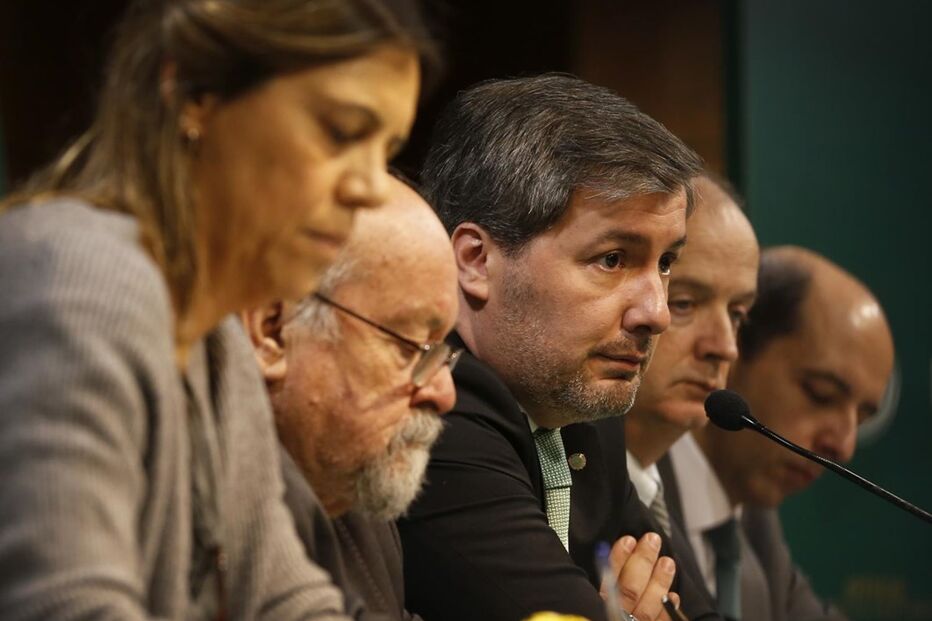 Bruno de Carvalho e os corpos sociais do clube deram explicações ontem em Alvalade  