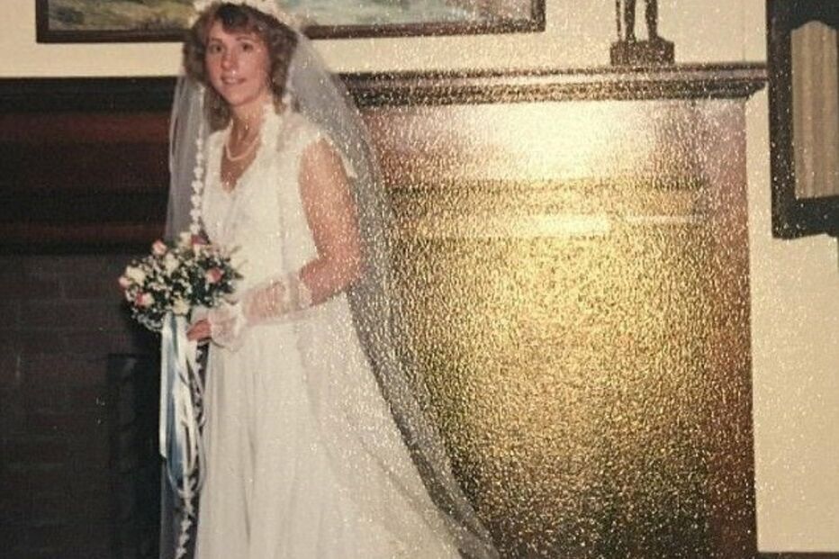 vestido, casamento, Ohio