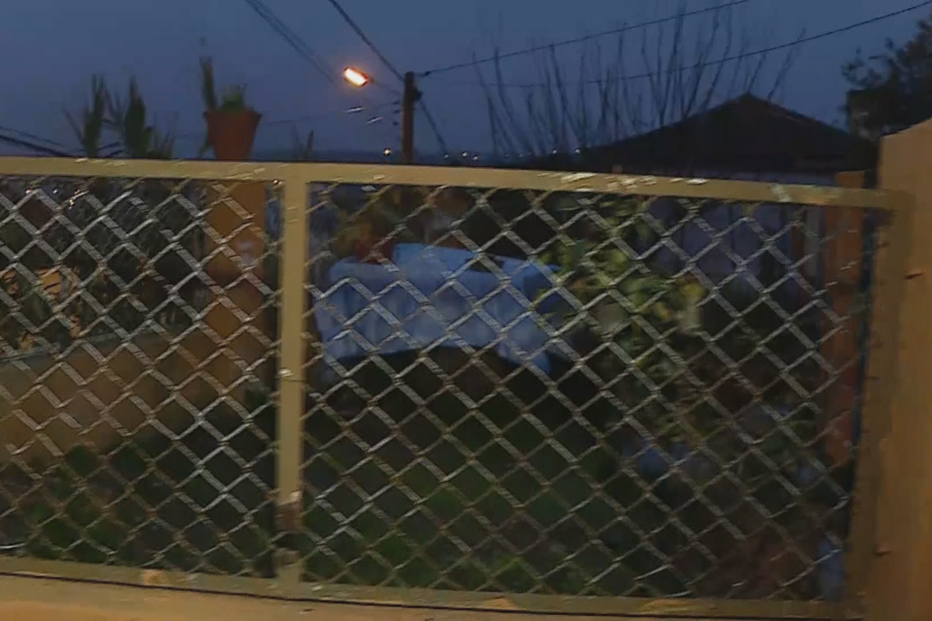 Casa onde o homem foi encontrado morto