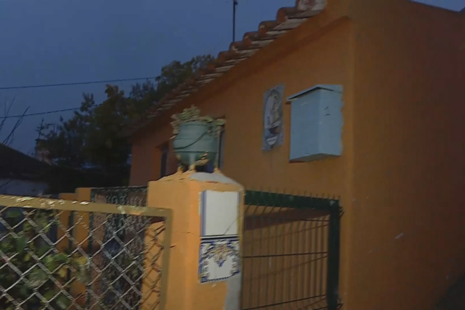 Casa onde o homem foi encontrado morto