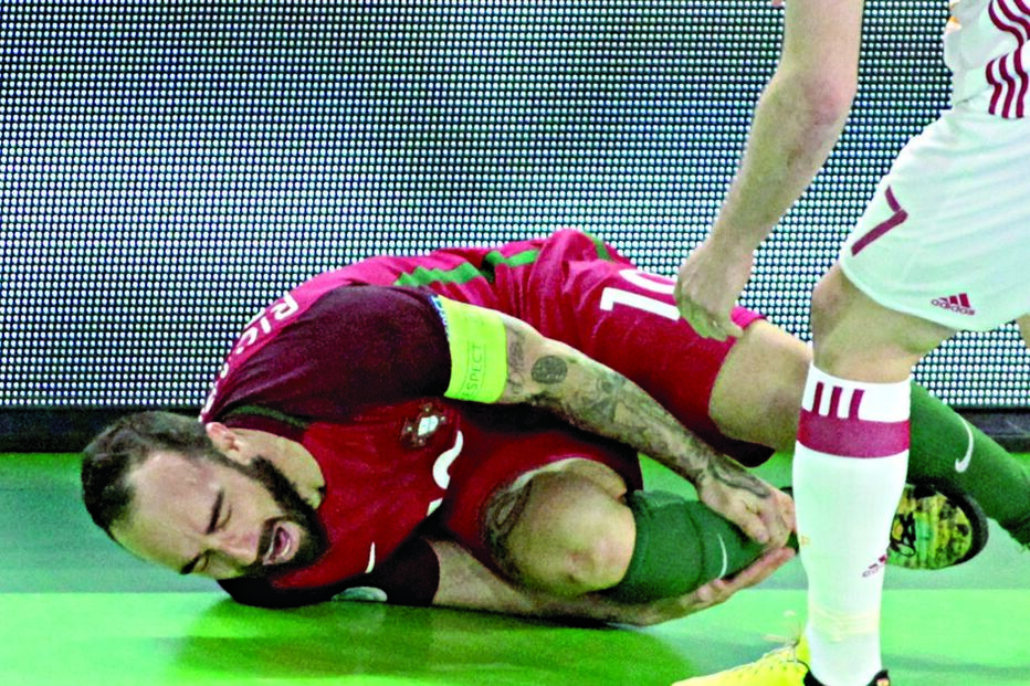 Ricardinho lesionou-se na final do Europeu, na Eslovénia 