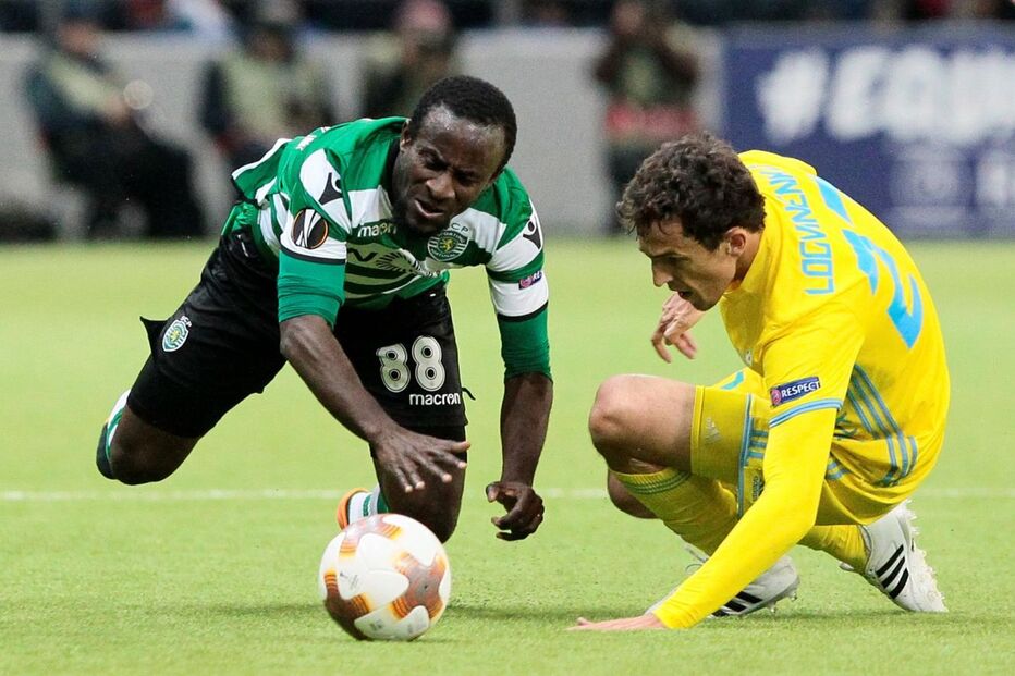 As melhores imagens do Astana-Sporting