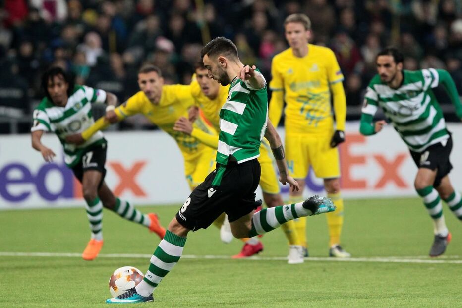 As melhores imagens do Astana-Sporting