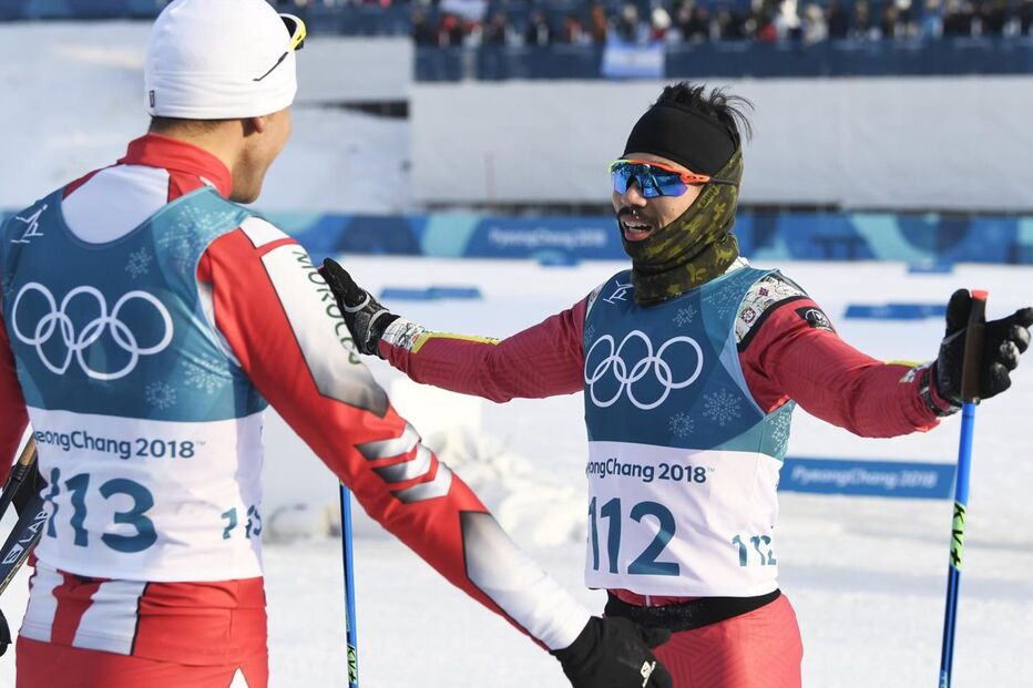 Kequyen Lam completou prova de esqui de fundo nos Jogos Olímpicos de Inverno de 2018