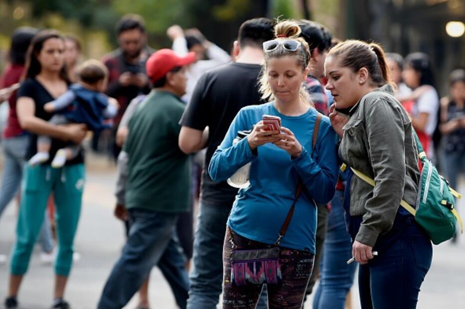 População foi para a rua na Cidade do México	