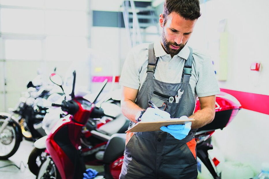 Inspeção às motos 