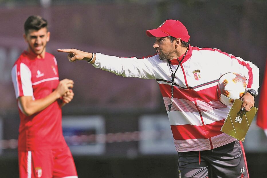 Abel Ferreira, treinador do Sp. Braga  