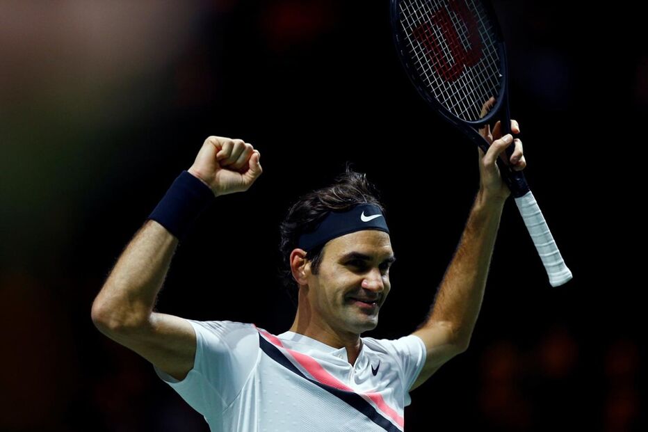 Federer bateu Dimitrov na final do torneio de Roterdão