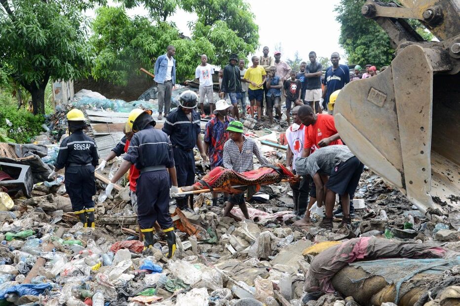 Desabamento de lixo em Moçambique faz vários mortos