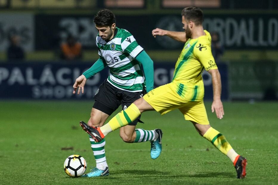 Tondela e Sporting jogaram esta segunda-feira no Estádio João Cardoso	