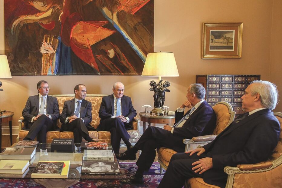 Nova direção do PSD apresentou cumprimentos ao Presidente da República  