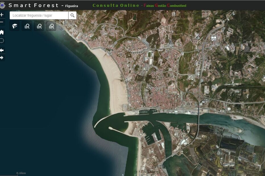 Aplicação contra fogos da Câmara da Figueira da Foz