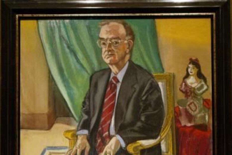 Paula Rego,Jorge Sampaio, retrato oficial do Presidente,  2006