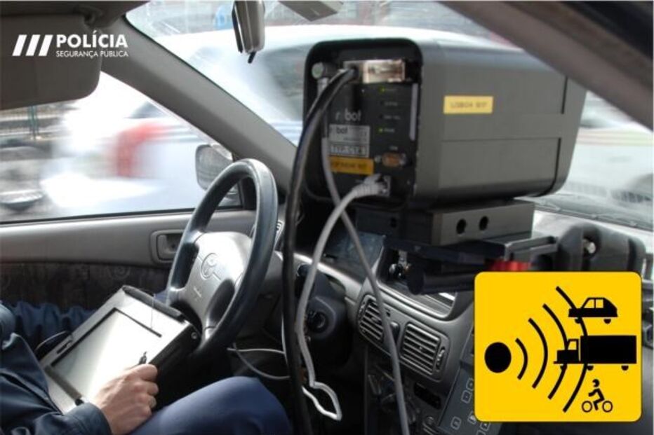 Radar de trânsito da PSP