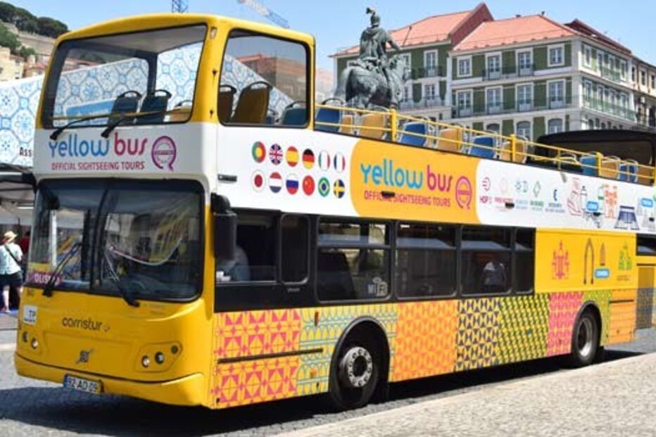 Autocarro de turismo em Lisboa