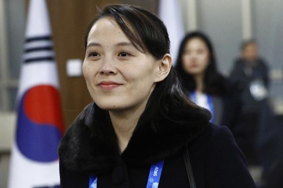Kim Yo-jong assistiu à cerimónia de abertura dos Jogos Olímpicos de Inverno na Coreia do Sul