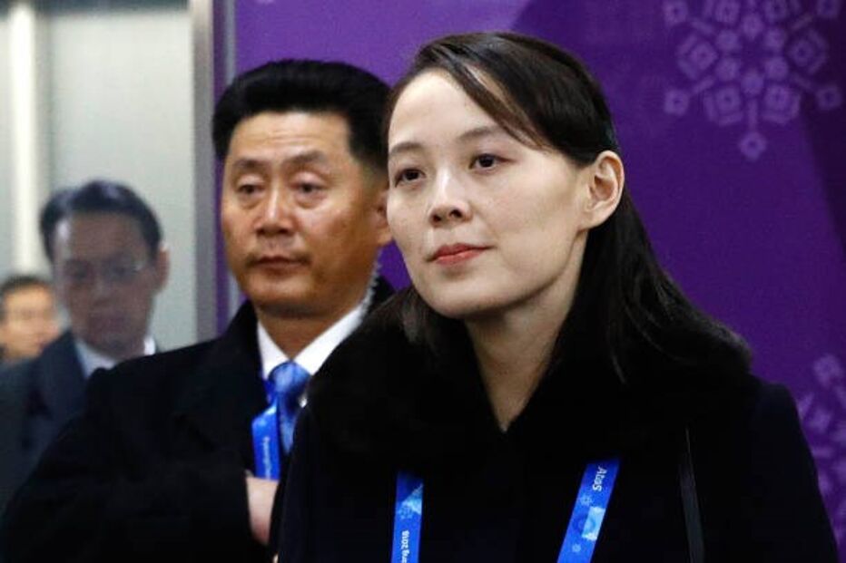 Kim Yo-jong assistiu à cerimónia de abertura dos Jogos Olímpicos de Inverno na Coreia do Sul