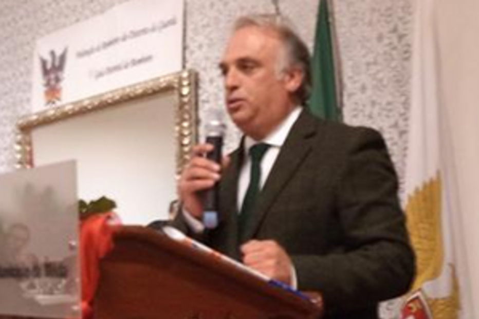 Paulo Amaral, presidente da Federação de Bombeiros do Distrito da Guarda
