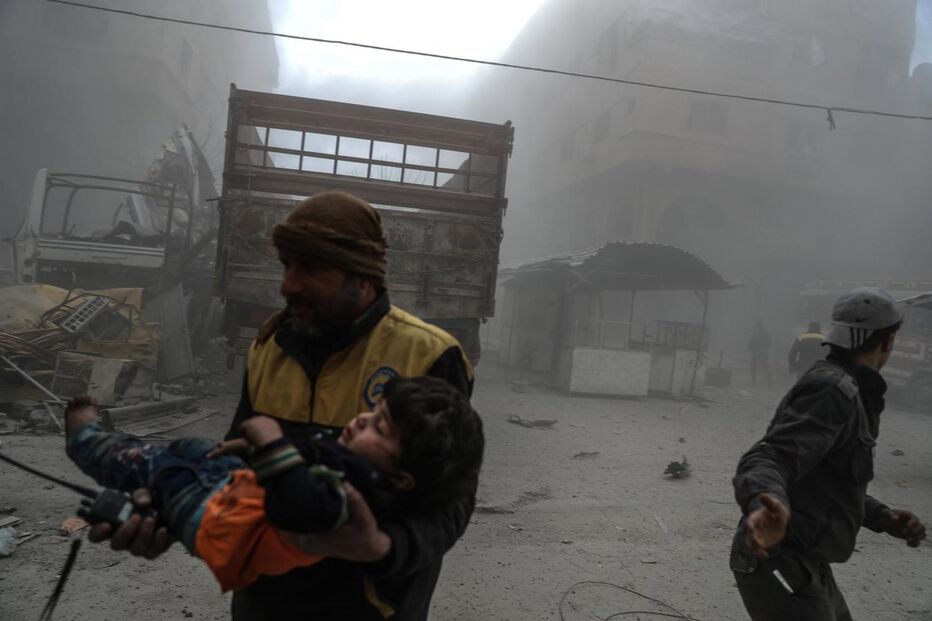 Bombardeamentos em Ghouta já fizeram perto de 500 mortos em seis dias