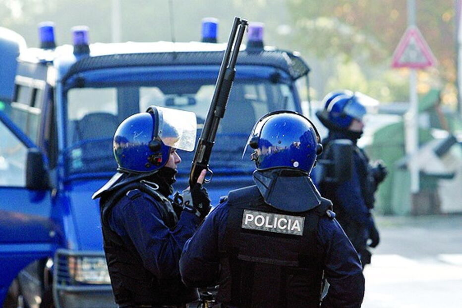 Agentes do Corpo de Intervenção da PSP