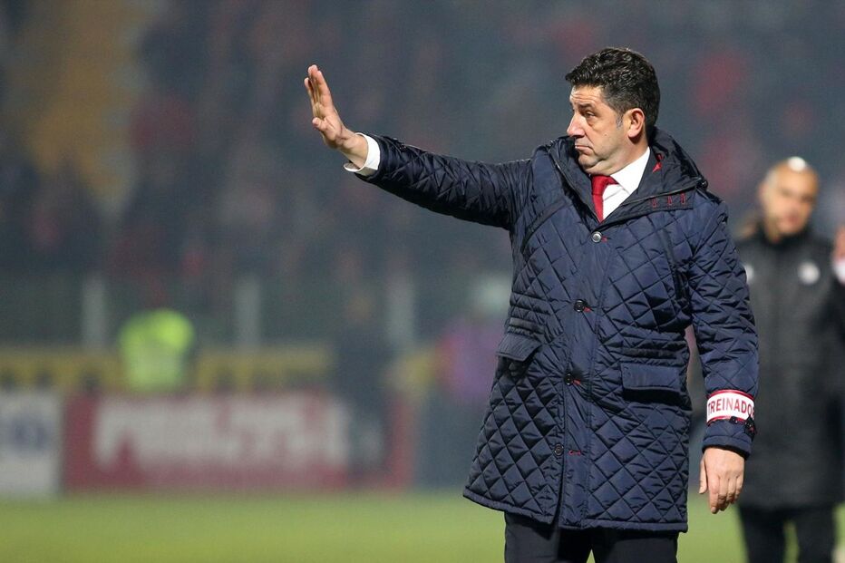 Rui Vitória, treinador do Benfica