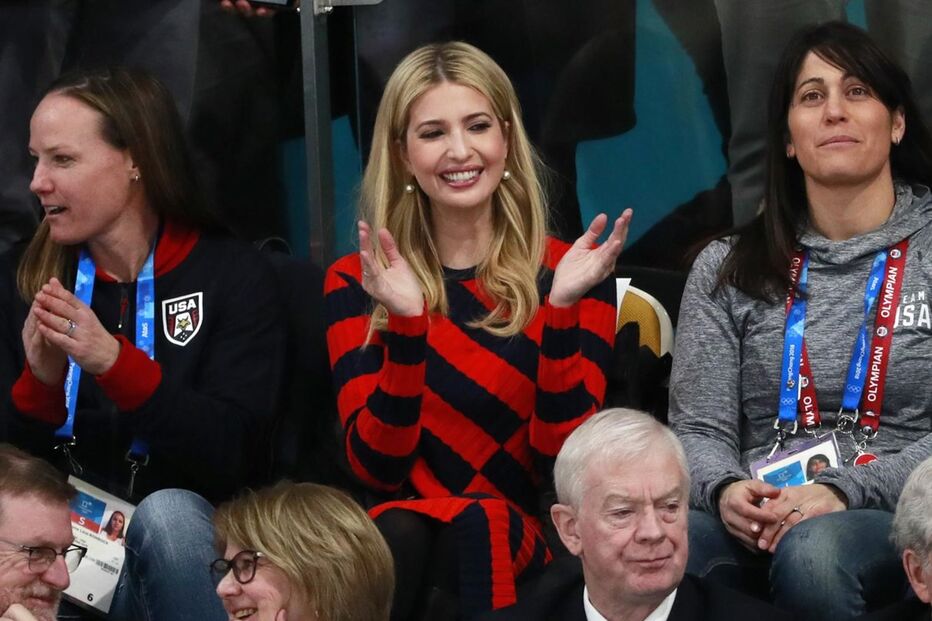 Ivanka Trump deslumbra nas bancadas dos Jogos Olímpicos