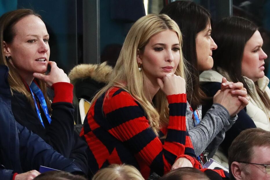 Ivanka Trump deslumbra nas bancadas dos Jogos Olímpicos