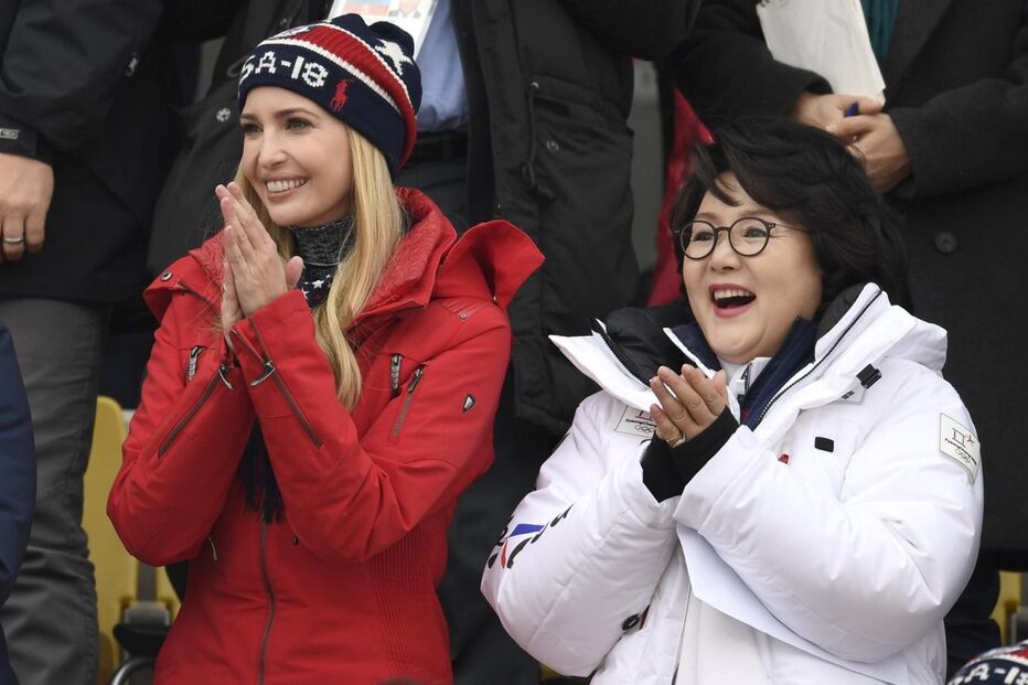 Ivanka Trump deslumbra nas bancadas dos Jogos Olímpicos