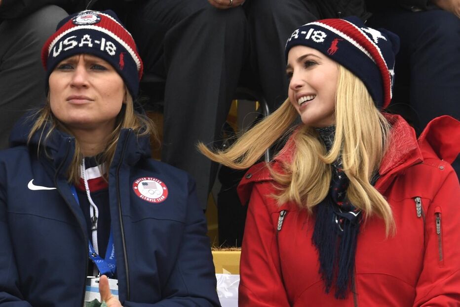 Ivanka Trump deslumbra nas bancadas dos Jogos Olímpicos