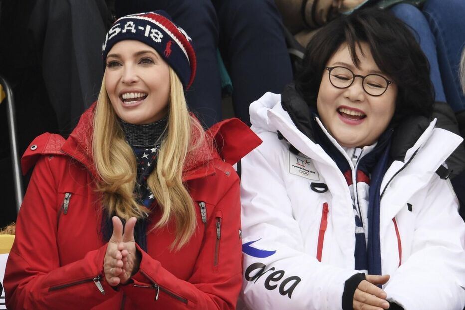 Ivanka Trump deslumbra nas bancadas dos Jogos Olímpicos