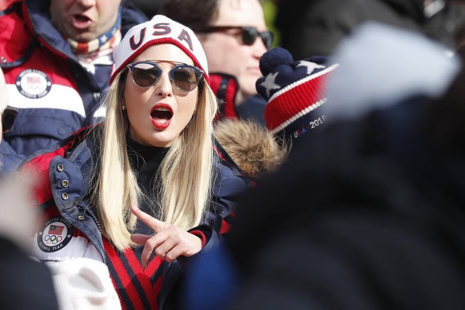 Ivanka Trump deslumbra nas bancadas dos Jogos Olímpicos