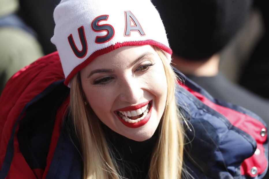 Ivanka Trump deslumbra nas bancadas dos Jogos Olímpicos