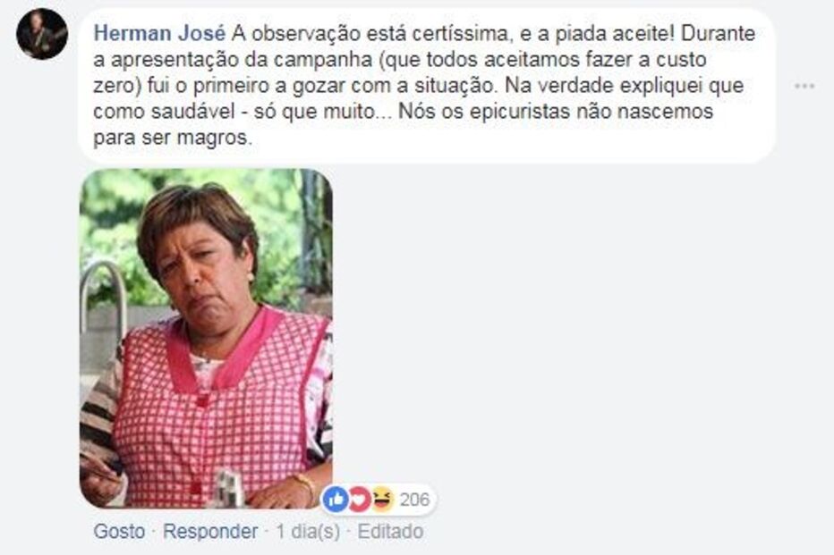 Herman José respondeu a Maria Vieira