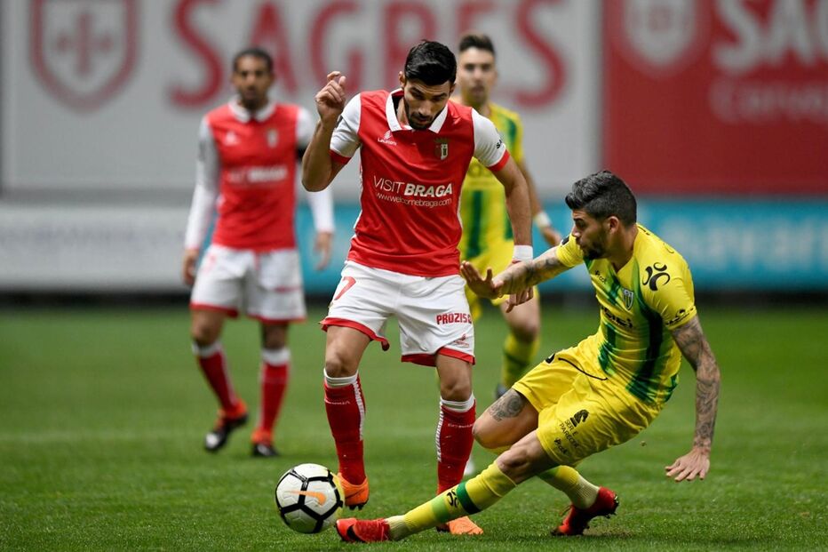 Sporting de Braga recebeu e venceu esta segunda-feira o Tondela por 1-0