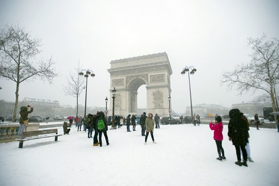 Vaga de frio em Paris