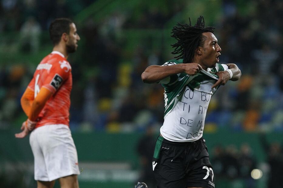 Gelson dedica golo a Semedo e dita a própria expulsão