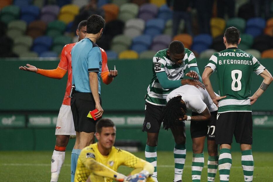 Gelson dedica golo a Semedo e dita a própria expulsão