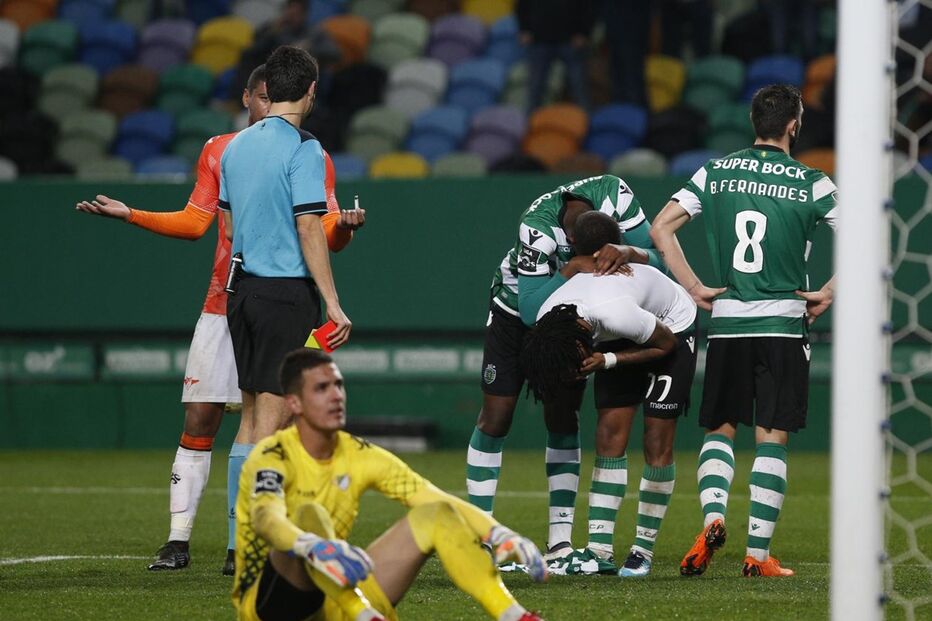 Gelson dedica golo a Semedo e dita a própria expulsão