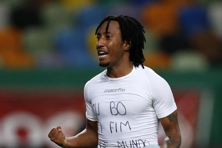 Gelson dedica golo a Semedo e dita a própria expulsão