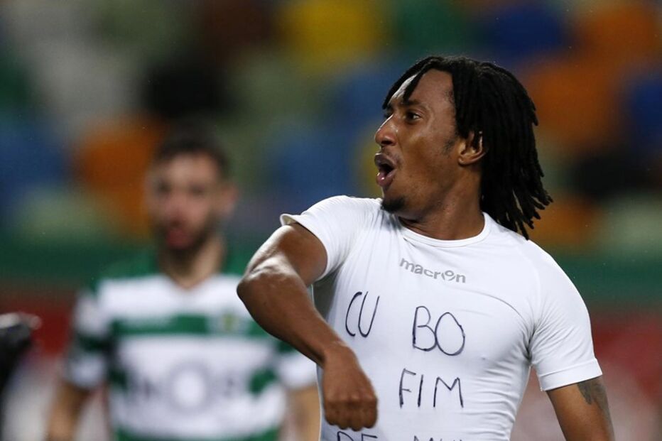Gelson dedica golo a Semedo e dita a própria expulsão