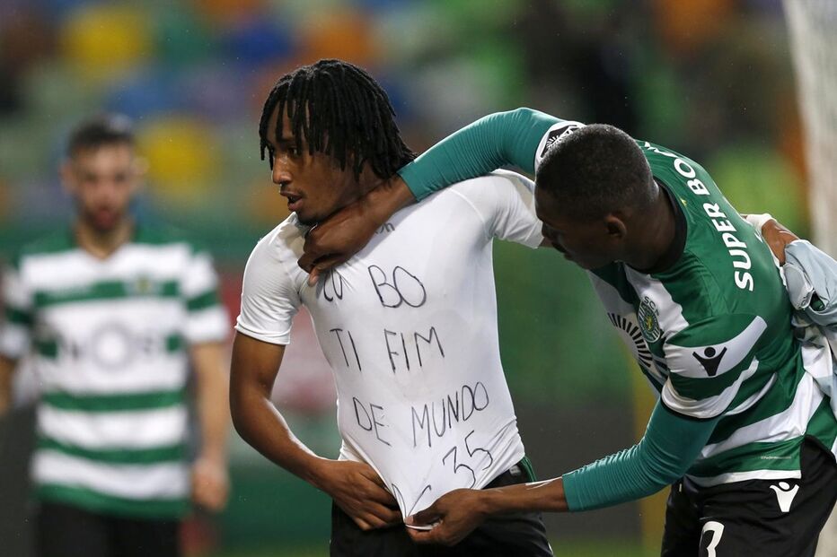 Gelson dedica golo a Semedo e dita a própria expulsão