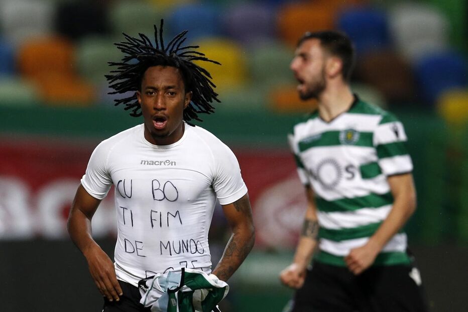 Gelson dedica golo a Semedo e dita a própria expulsão