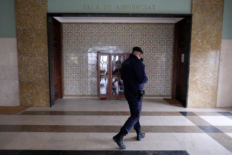 Pedro Dias no Tribunal de Tondela 