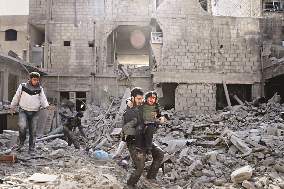 Dez dias de bombardeamentos em Ghouta Oriental fizeram mais de 500 mortos e milhares de feridos