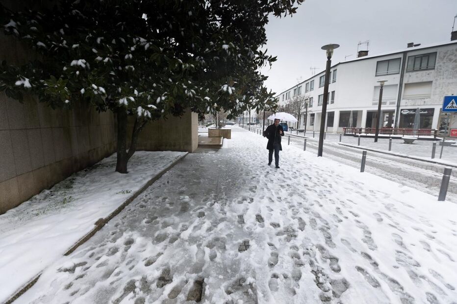 Neve em Vila Pouca de Aguiar