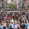 Quase 60% dos visitantes vão à Baixa de Lisboa em transportes públicos
