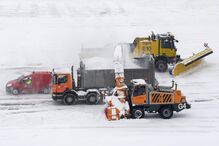 Aeroporto de Genebra, na Suíça,  teve de encerrar por causa da Neve